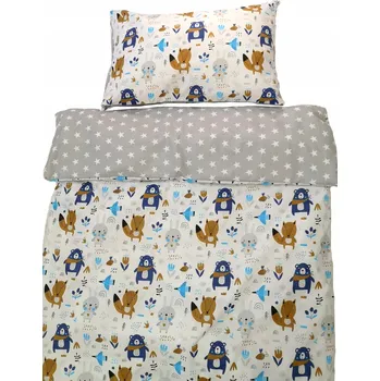 Povlečení Sada povlečení UP LiLo 90 x 120 cm šedá