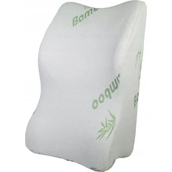 Polštář Anatomický bambusový opěrný Polštář s paměťovou vrstvou na židle 38 x 63 x 22 cm