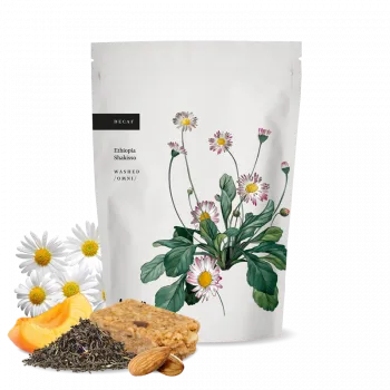 Výberová káva Etiopie SHAKISSO - bezkofeinová 250g od Kmen Coffee Roasters