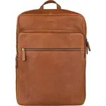 BURKELY Kožený batoh na notebook Antique Avery 8005364.56.24 koňak