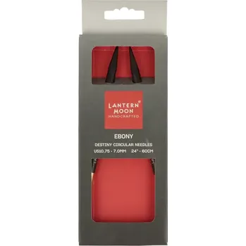 Jehlice KnitPro Lantern Moon kruhové fixní jehlice 60Cm 7mm (Lantern Moon’s Destiny circular knitting needles 60Cm 7mm)