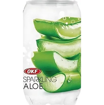 Limonáda OKF Sparkling Aloe Drink 350ml - 1x 350ml