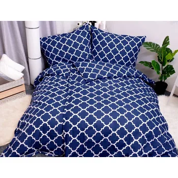 Povlečení Aaryans bavlněné povlečení Rita modré 140x200/70x90cm