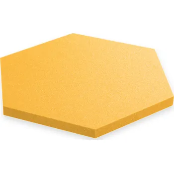 Obklad Bitmat Akustický panel Hexagon 50x50cm, tloušťka 3cm, žlutý