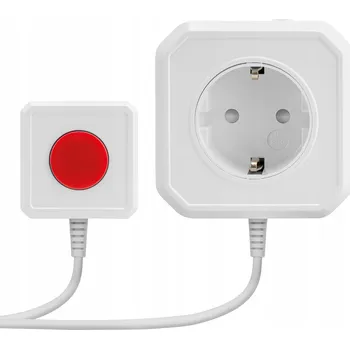 Elektrická zásuvka Elektrická Zásuvka s kabelem Ansmann, bílá