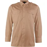 Košile Servis s dlouhým rukávem - khaki, M