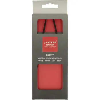Jehlice KnitPro Lantern Moon kruhové fixní jehlice 60Cm 3mm (Lantern Moon’s Destiny circular knitting needles 60Cm 3mm)