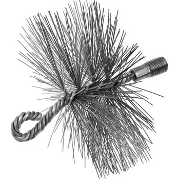 Komínová štětka Geko G66709 komínový ocelový kartáč 150 mm