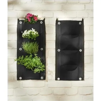 Obraz Parkside černý plst Květináč 65 cm x 30 x 65 cm