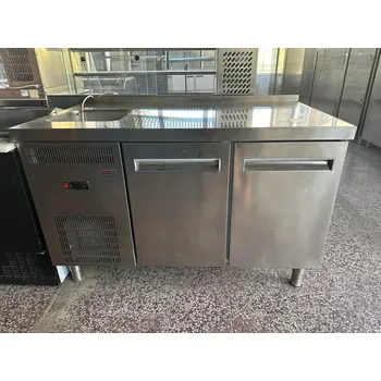 Lednice Chladící stůl s umyvadlem Redfox