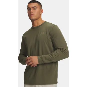 Pánské tričko Under Armour Pánské tričko UA SPORTSTYLE LEFT CHEST 1329585-391 Zelená 3XL