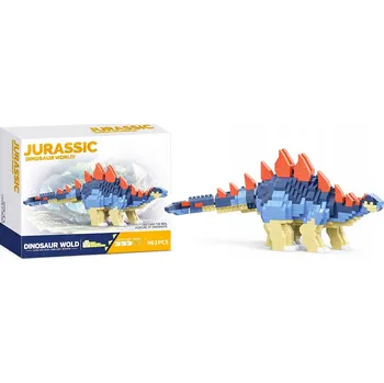 ostatní stavebnice STAVEBNICE DINOSAURUS STEGOSAURUS - 961 DÍLKŮ, MINI SADA - 6+