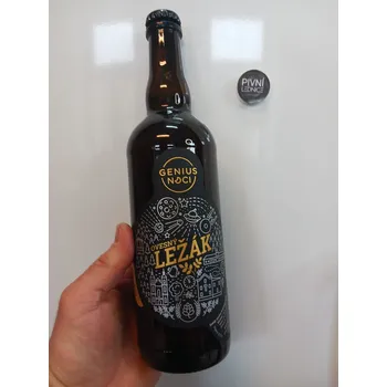 Pivo Genius noci Ovesný ležák 12° 12°/5% 0,7l