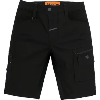 Pánské kraťasy Kraťasy pracovní Bennon Henrix - černé, 58