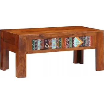 Konferenční stolek Obdélníkový stolek VidaXL 50 x 40 x 90 cm, barva medový dub