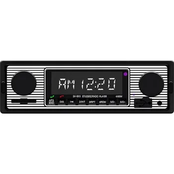 Autorádio SX-5513 Autorádio AUX USB MP3 SD 4x60 Bluetooth Retro Design