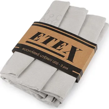 Utěrka Bavlněná utěrka 50x70 cm z egyptské bavlna 3 ks