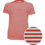 Triko dětské krátký rukáv Alex Fox Dirk - červené-bílé, 122