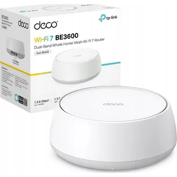 TP-Link Deco BE3600 Router/Repeater Wi-Fi 7 Mesh WLAN 3,6 Gbit/s 1 kus