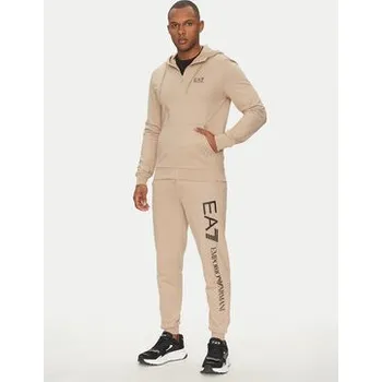 Pánská mikina EA7 Emporio Armani Mikina 7M000568 AF13512 M1013 Béžová Regular Fit XXL