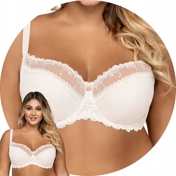 Dámské oblečení Ava podprsenka polovyztužená bílá velikost 90G