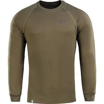 Pánská mikina Lehká mikina M-Tac Raglan Athlete - tmavě olivová, XL