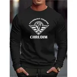 Mikina Striker AČR 43. výsadkový prapor Chrudim - černá, M