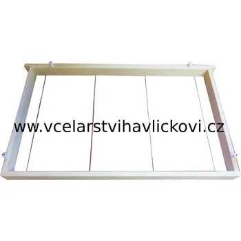 Rámkový přířez 39x24 sbitý vypletený s mezerníky (Rámky do včelích úlů a příslušenství)