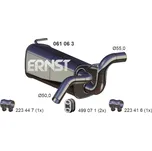 Zadní tlumič výfuku ERNST 061063