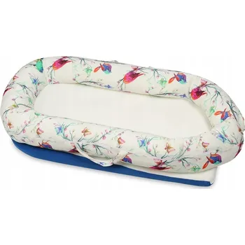 Hnízdečko pro miminko BABYMATEX Hnízdečko pro miminko Deluxe Ptáčci 50x90 cm