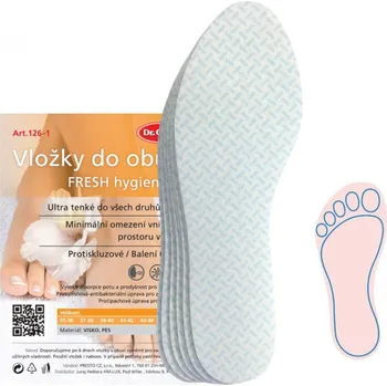 Vložka do bot Stélky/vložky do bot Dr. Grepl Fresh Days 6 párů - bílé, 45-46