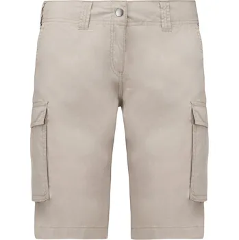 Dámské kraťasy Kariban s kapsami - béžové, 34