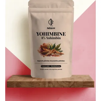 Zdraví NOAH Yohimbe 8% yohimbin prášek 10 g