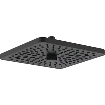 Sprchová hlavice Ideal Standard Idealrain ALU+ - Hlavová sprcha, 26x26 cm, 2 proudy, hedvábná černá BE223XG