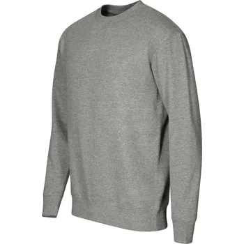 Pánská mikina Mikina Malfini Crew - šedá, 4XL