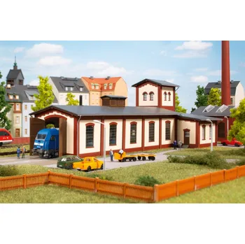 Modelová železnice hala pro jednu lokomotivu Auhagen 13345