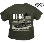 Triko dětské eXc OT-64 SKOT - olivové, 134