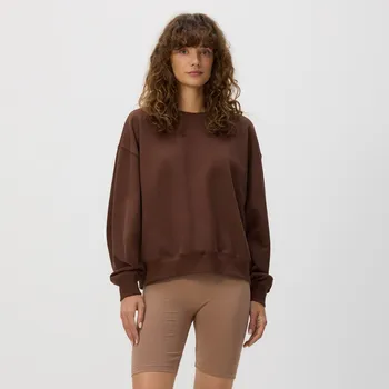 Reserved - Bavlněné cyklistické šortky - hnědá - 876GA-83X - 876GA-83X-XL