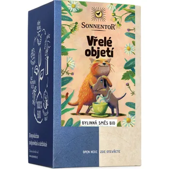 Čaj Sonnentor Vřelé objetí bio 27 g, porcovaný dvoukomorový