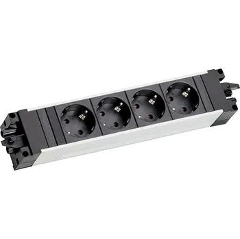 Elektrická zásuvka Bachmann 906.18802 Jednotka se zásuvkami antracitová, stříbrná 1 ks