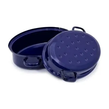 Nádoba na pečení Pekáč smalt oválný 42cm dvoudílný
