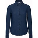 Košile dámská B&C Vision Denim - modrá, XL