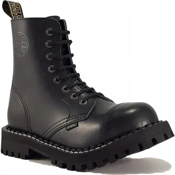 Pánská zimní obuv Boty Steel 8-dírkové - černé, 37
