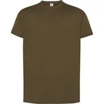 Pánské tričko JHK Regular - olivové, XS