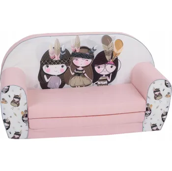 Pohovka DELSIT - měkká pohovka, rozkládací gauč pro děti