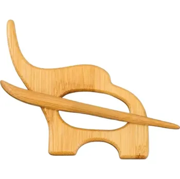 Brož Gaira Dřevěná brož Slon 3906