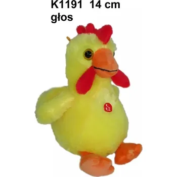 plyšák ZLATÁ SLEPICE PLYŠÁK SE ZVUKEM 14 CM