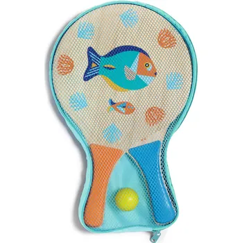 Dřevěná hračka Plážové rakety Sea