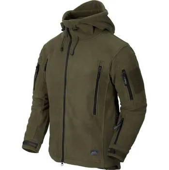 Pánská casual bunda Bunda fleecová Helikon Patriot Double Fleece - olivová, M