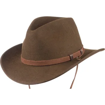 Klobouk Klobouk vlněný Scippis Silverton - hnědý, L